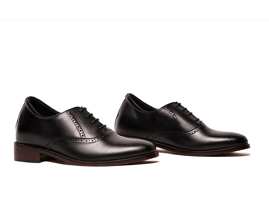 [6cm] men's T & Tra s1025 black leather sole shoes freeshippingmax