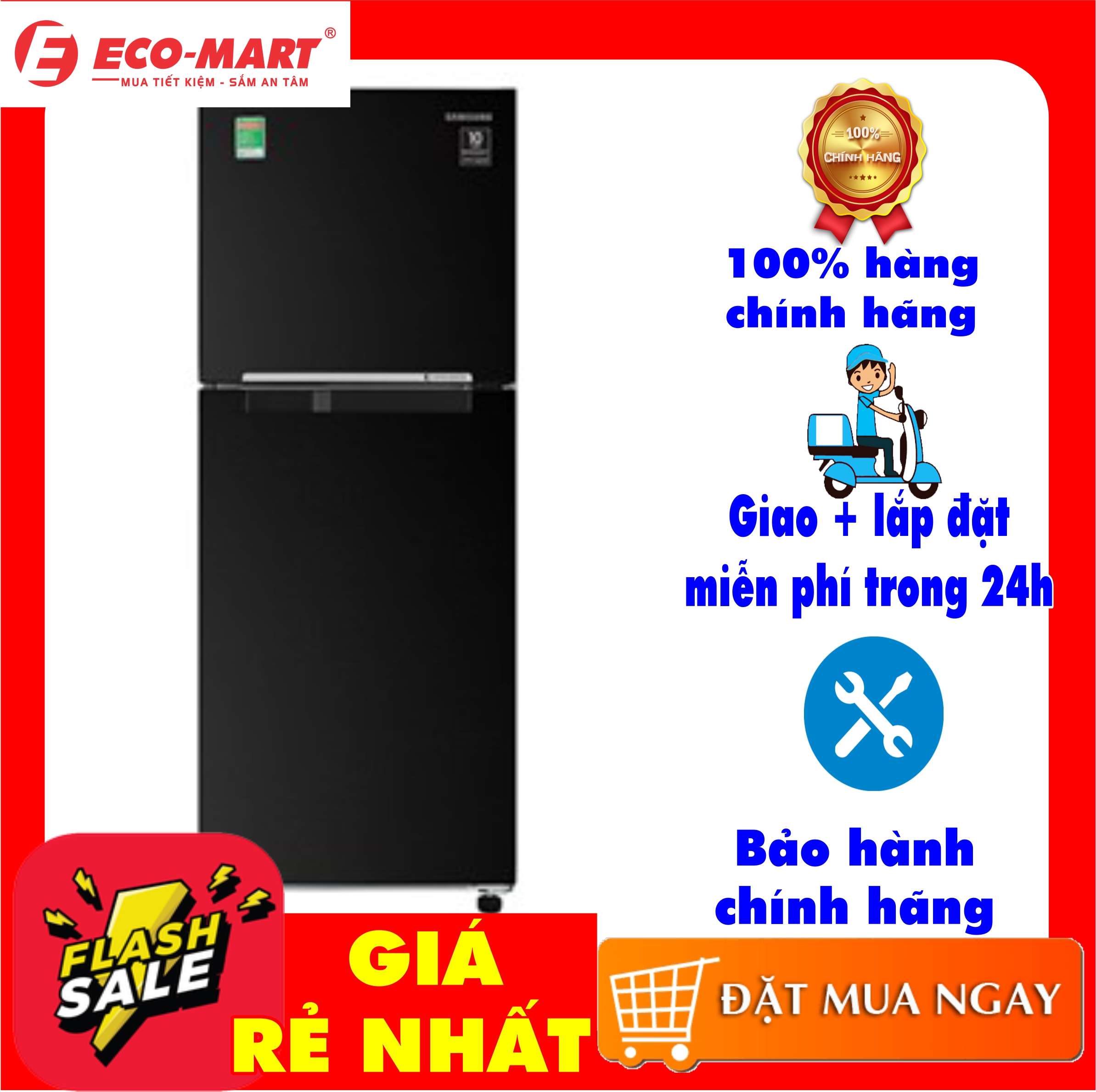 [Trả góp 0%]Tủ lạnh Samsung Inverter 208 lít RT20HAR8DBU/SV Mới 2020 Inverter tiết kiệm điện Ngăn Cool Pack duy trì độ lạnh khi mất điện Công nghệ kháng khuẩn khử mùi:Bộ lọc than hoạt tính Deodorizer