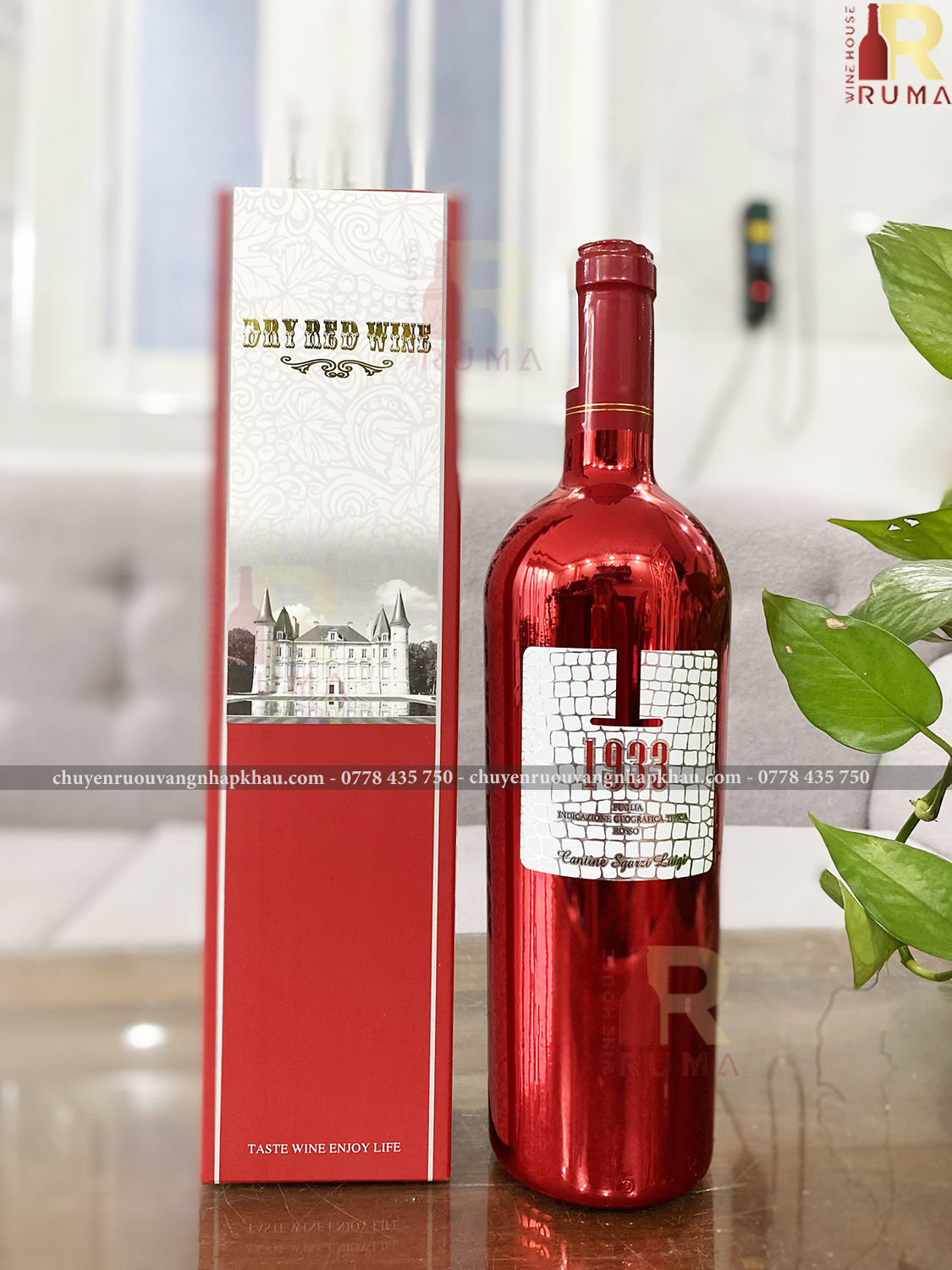 Vang đỏ Ý 1933 Ruby nhâp khẩu chính hãng