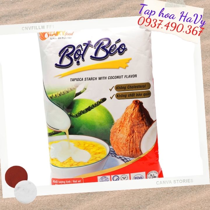 Bột Béo Đặc Biệt Tài Ký 1kg  [FREE SHIP][BienHoa] tap hoa havy