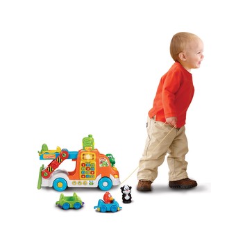 Xe tải đồ chơi chở ô tô con thương hiệu vtech