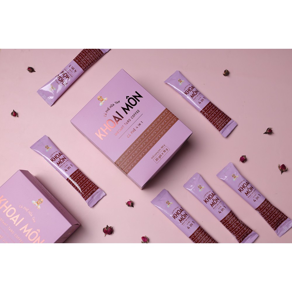 [DATE 18/07/24]Cà Phê Khoai Môn Color Man (set 20 gói)