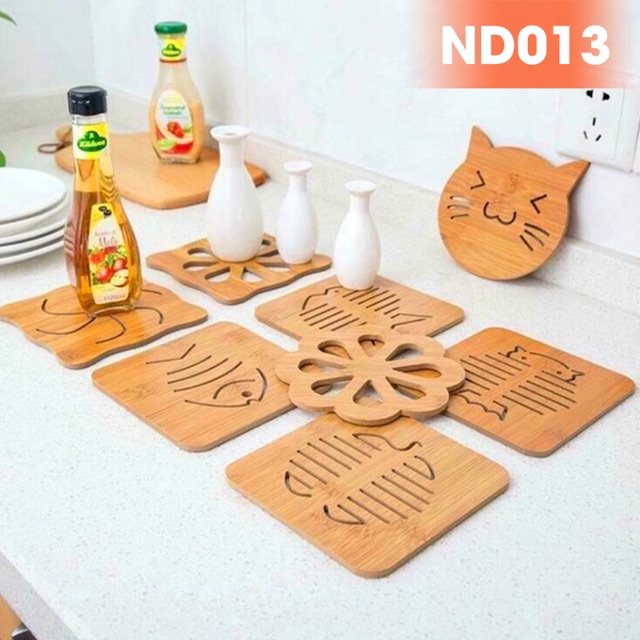 Đế Lót Nồi  Lót Ly Hình Thú Đáng Yêu
