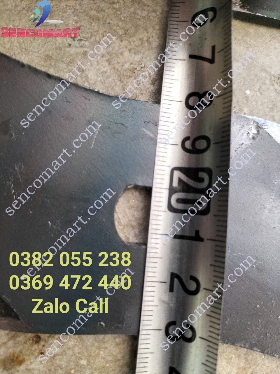 Lưỡi dao máy băm chuối máy băm cỏ 42cm