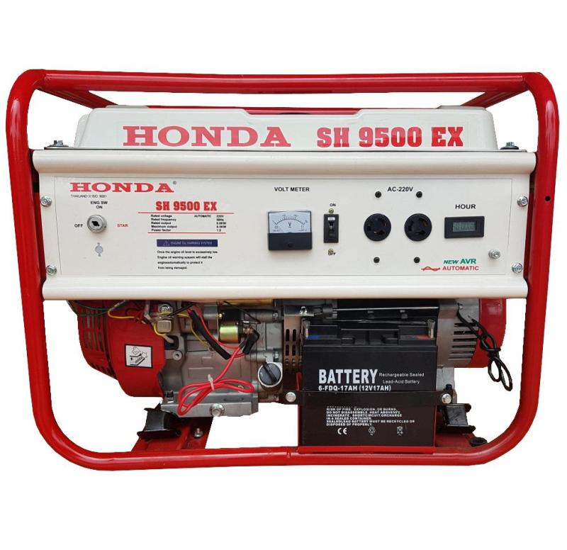 Máy Phát Điện Honda 8kw SH9500 Chạy Xăng & Đề Nổ