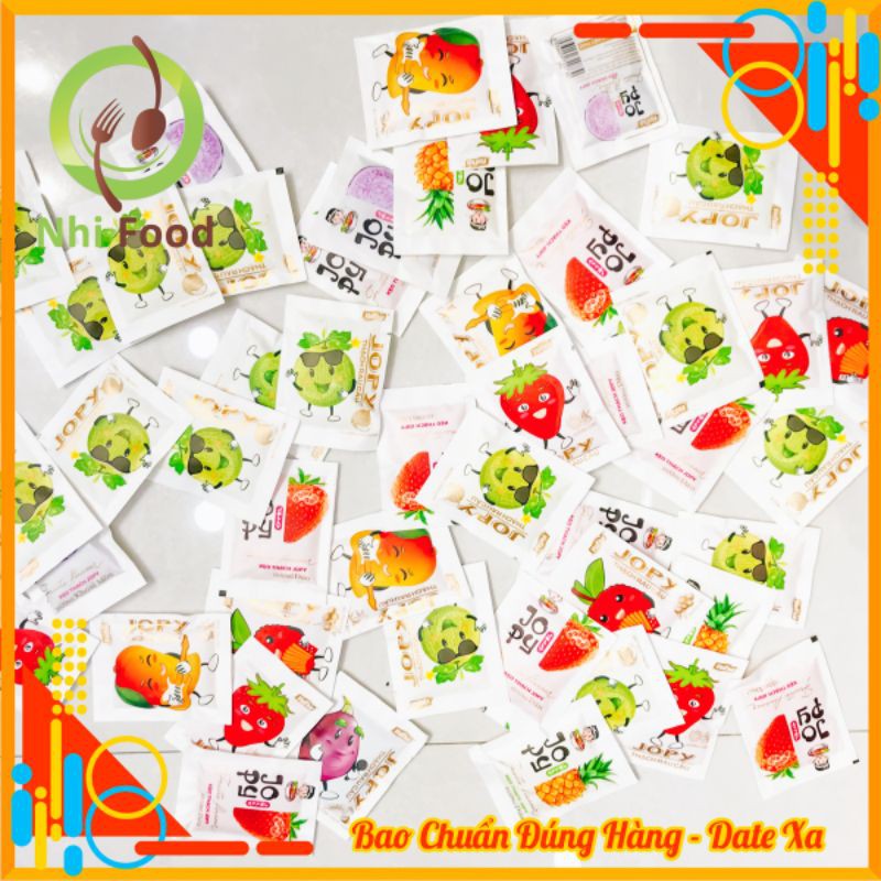 Thạch Rau Câu JoPy Trái Cây 1Kg Đủ 7 Vị
