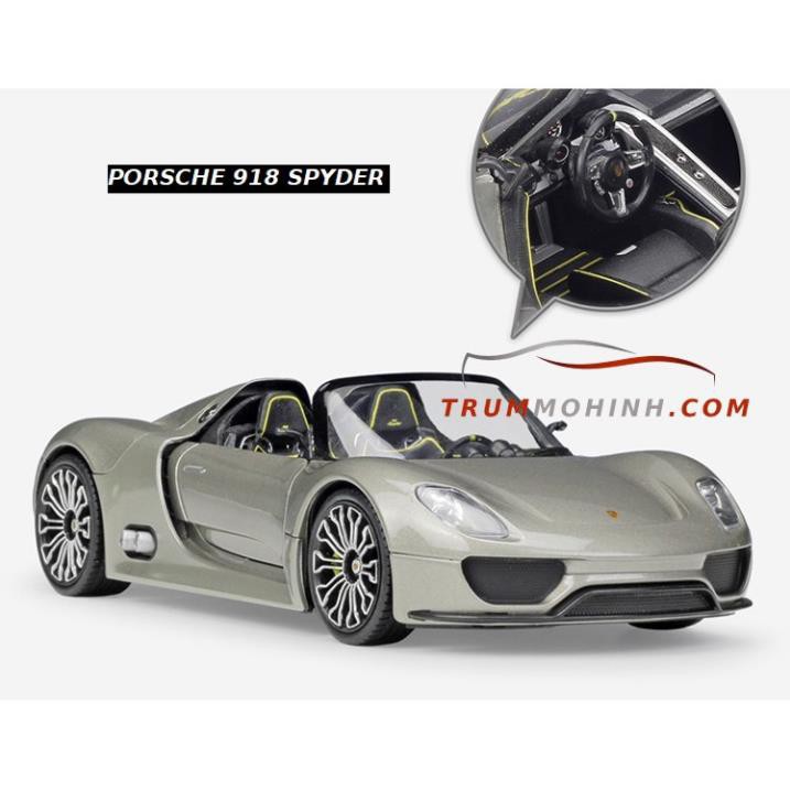 Mô hình xe PORSCHE 918 SPYDER 1:24 Welly