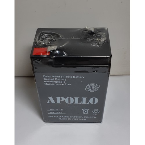 Ắc quy khô APOLLO 6V 5AH - NP 5-6