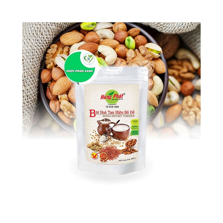 BỘT HÒA TAN HIỆU BỒ ĐỀ (CÓ ĐƯỜNG) (200g) - Thương hiệu Hùng Phát