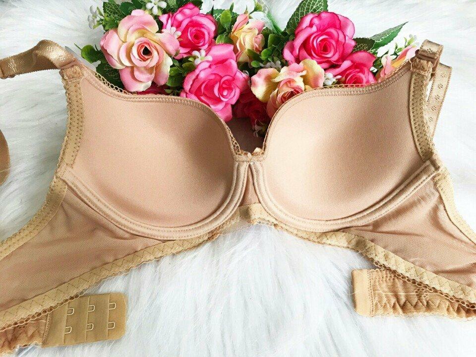 Combo 2 áo ngực mút ép mỏng, ren lưới mềm mại.