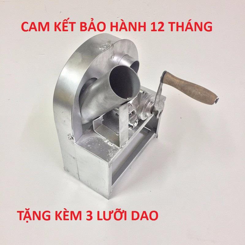 MÁY THÁI HÀNH TỎI, XẢ ĐA NĂNG TẶNG KÈM 3 LƯỠI DAO