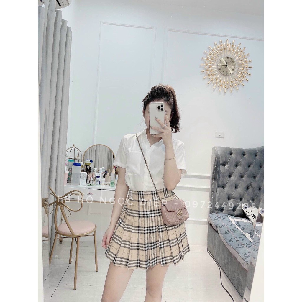 Áo SƠ MI GU siêu mềm, siêu mát, cá tính