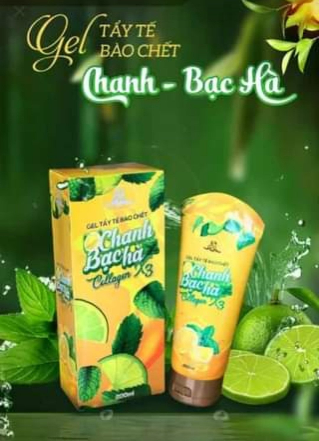 [Dùng mặt & body] Tẩy tế bào chết chanh Đông Anh