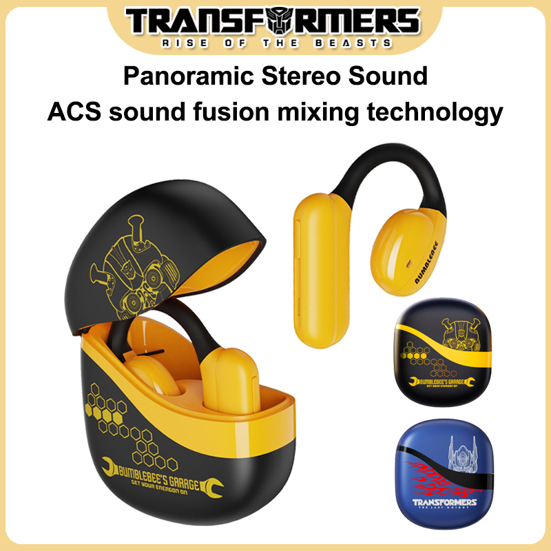 Transformers TF-T21 Wireless Bluetooth Headset Hanging ear type Not in ear Open Bluetooth 5.4 Bone conduction concept Long battery life Call noise reduction