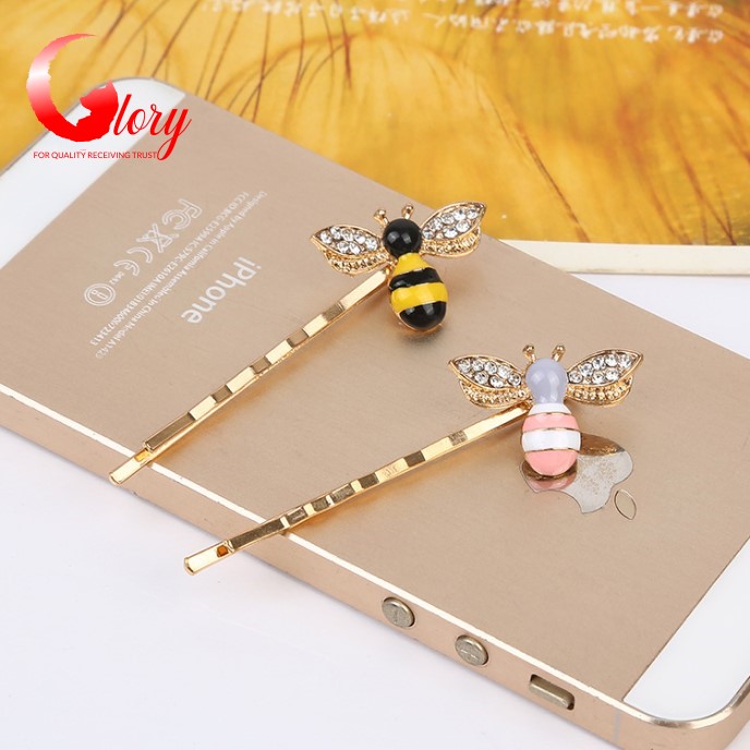 [Combo 2] Kẹp tóc nữ dễ thương Hàn Quốc cute 2 chú Ong đính hạt  hot hit giới trẻ G519008-5