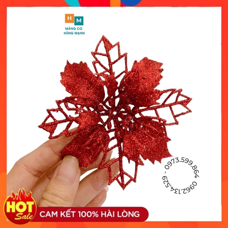 Hoa nhũ kép size bé 9cm