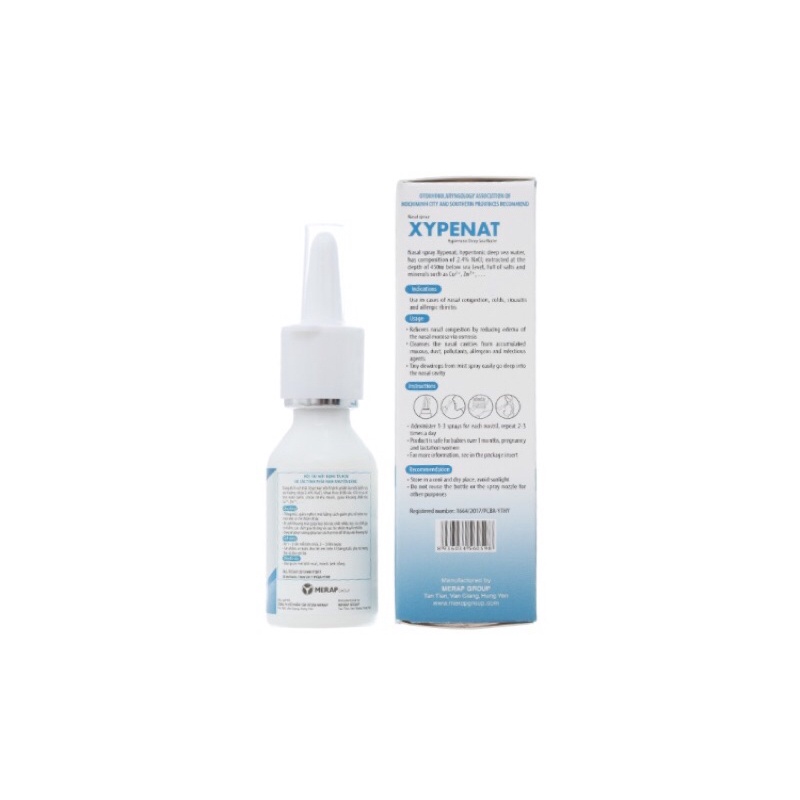 Dung Dịch Xịt Mũi Xypenat Chai 30ml