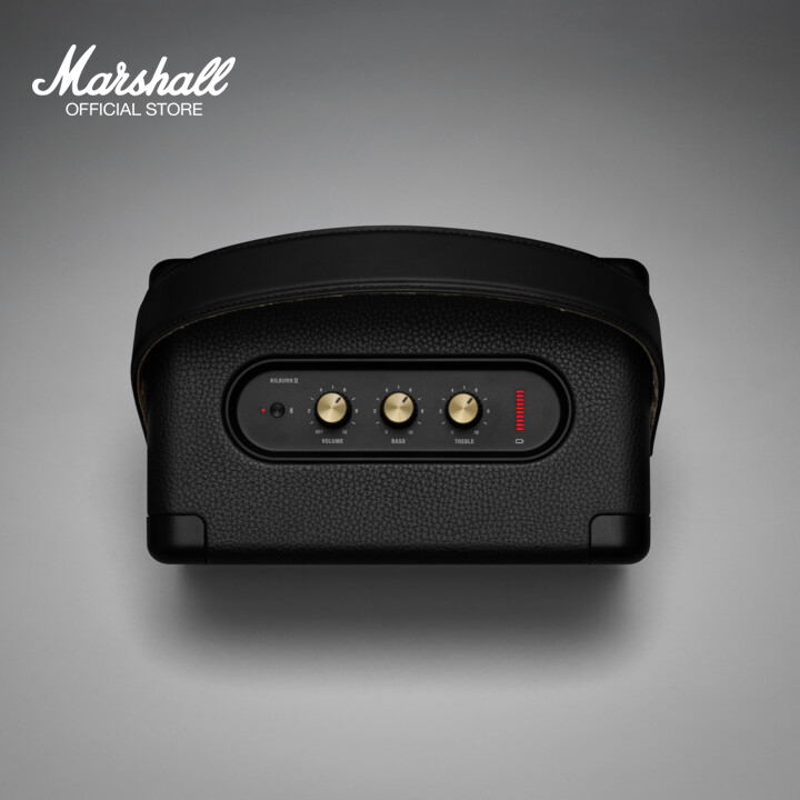 Marshall Kilburn II Bluetooth Portable Speaker, Black & Brass