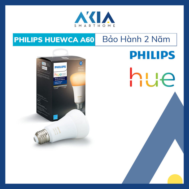 Bóng Đèn Thông Minh Philips HueWCA 8.5W A60 E27 - Hàng Chính Hãng