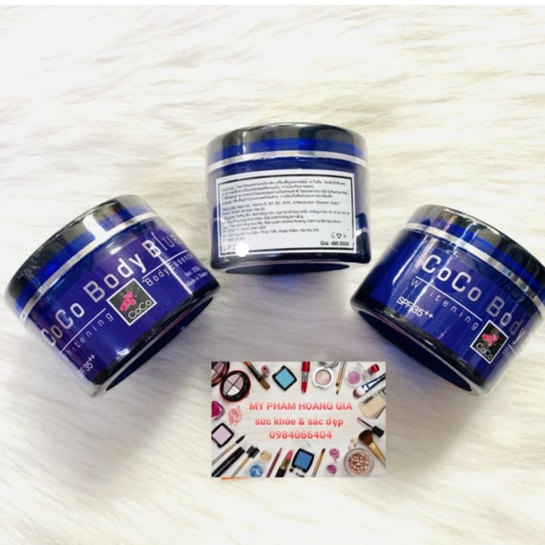 [HCM]KEM DƯỠNG TRẮNG DA BODY COCO BLUE 200ml