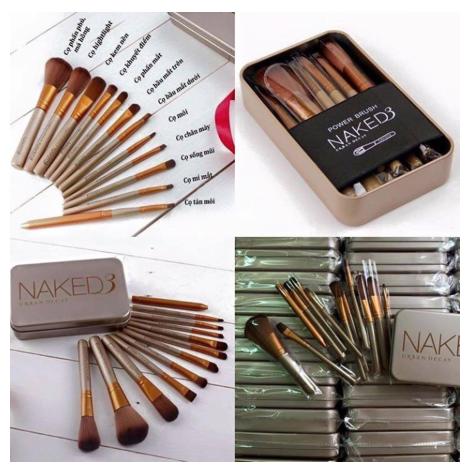 Bộ cọ make up 12 cây bao giá đẹp sỉ
