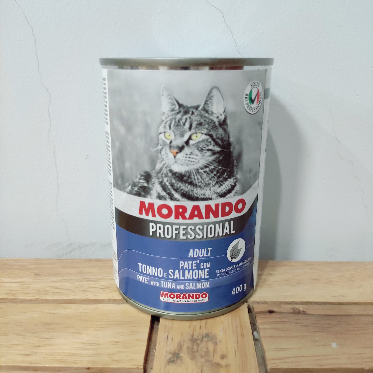 Pate Morando Professional cho mèo lon 400g nhiều vị