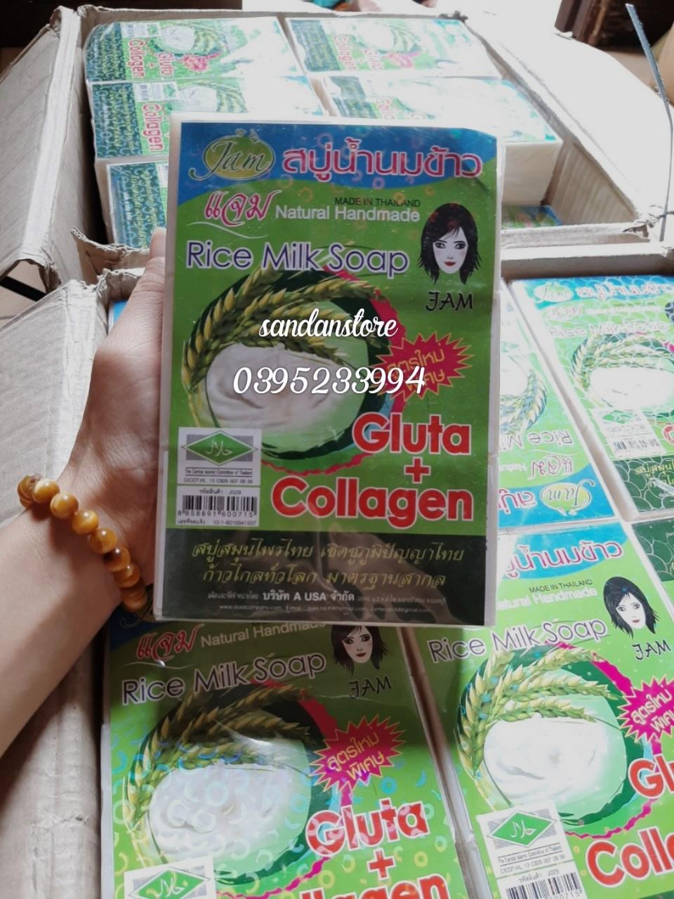 Combo 12 bánh xà phòng cám gạo