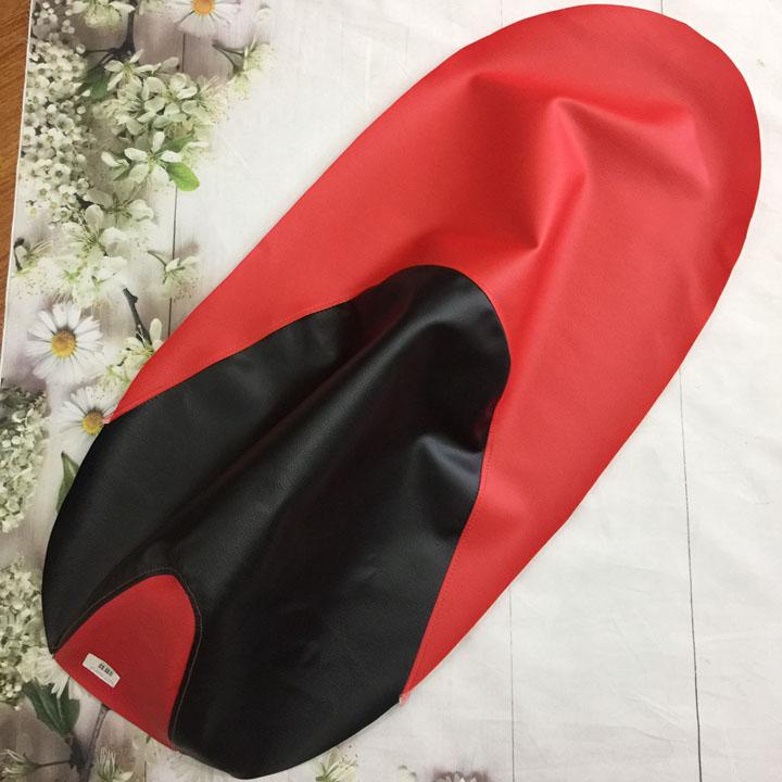 Vỏ bọc yên xe máy đa năng màu ĐỎ ĐEN gắn zin cho xe số