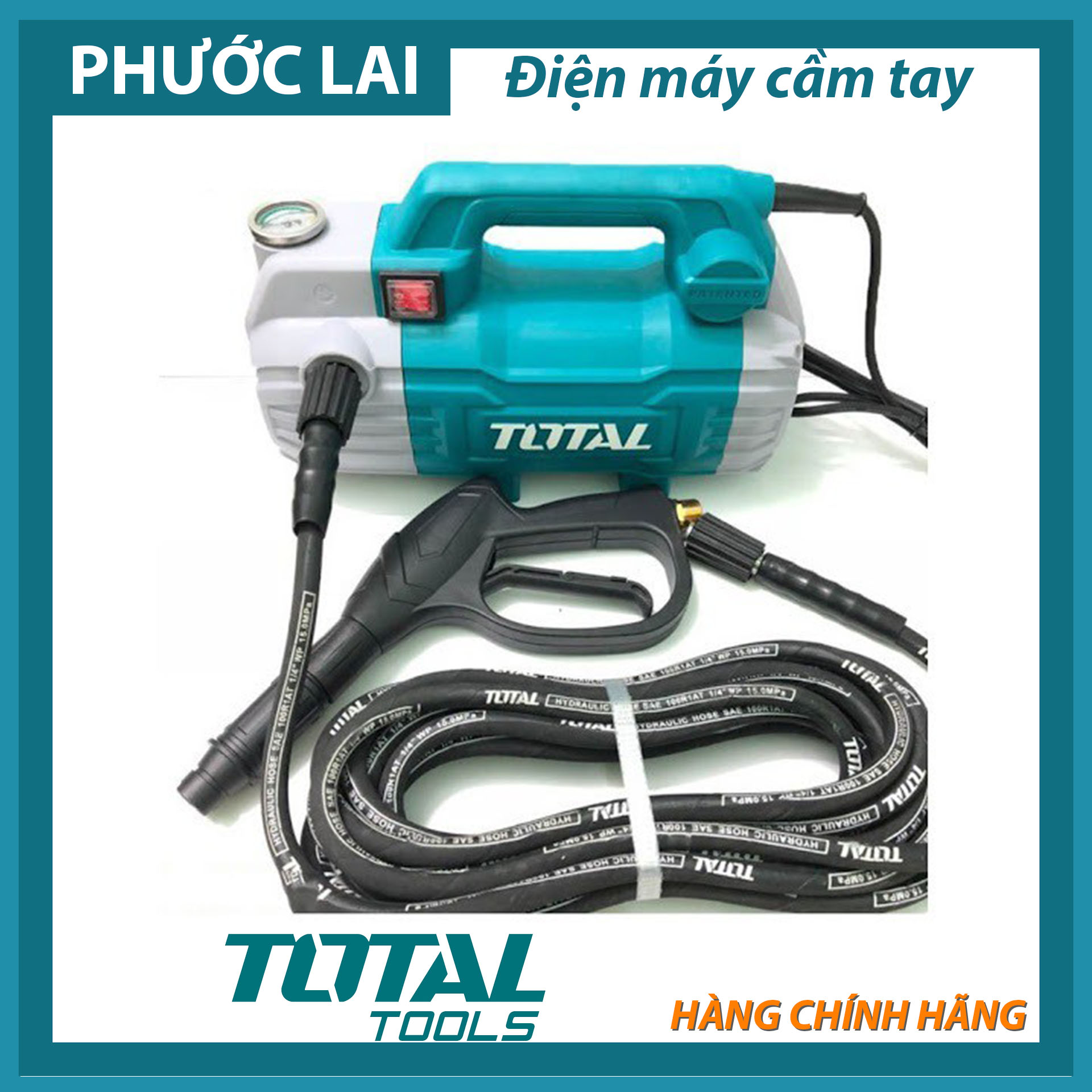 Máy rửa xe (Chính Hãng) Total TGT11236