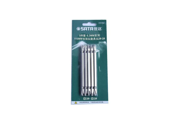 Mũi vít bake 2 đầu Ph2 x 65mm Sata 59382