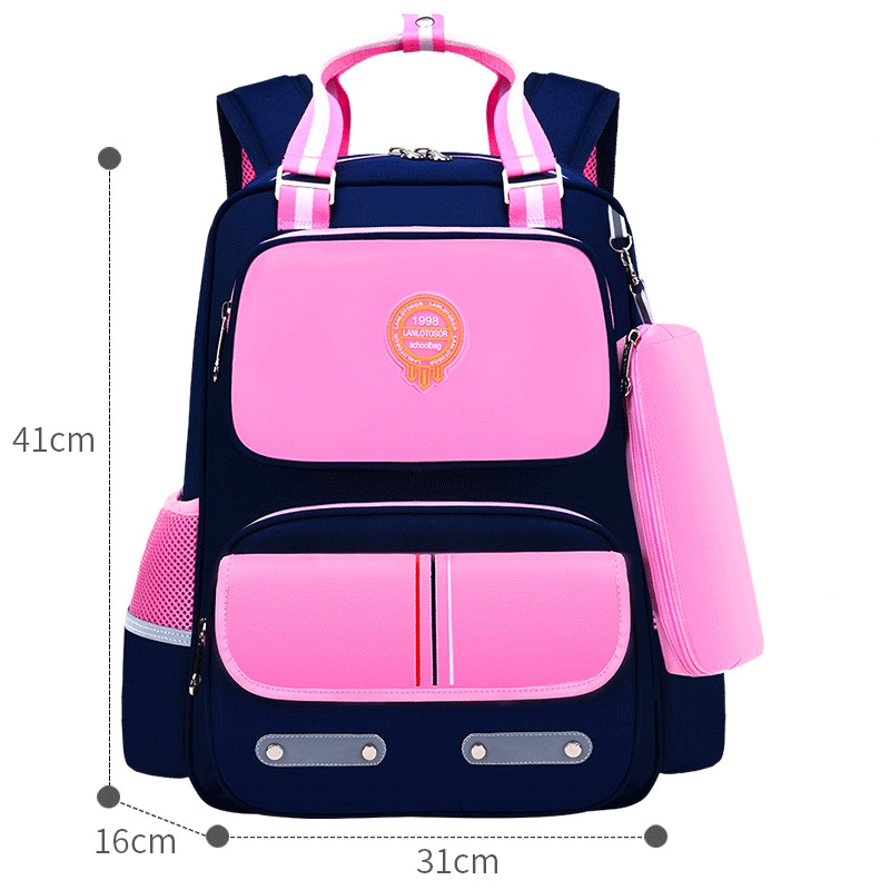 [CHỌN MÀU- TRAI GÁI] Balo học sinh cao cấp cho bé từ lớp 2 đến lớp 7, cặp sách hình gấu chất xịn cho bé gái, bé trai tiểu học, trung học cấp 1, 2