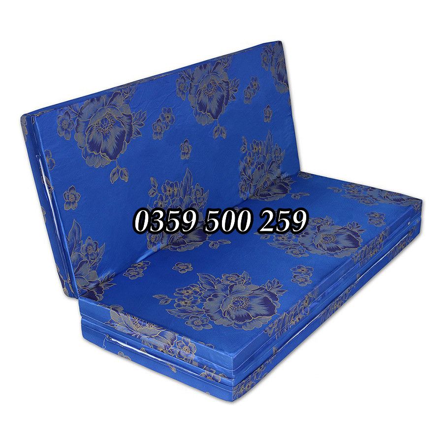 nệm PE gấp 3 giá rẻ đủ kích thước HCM