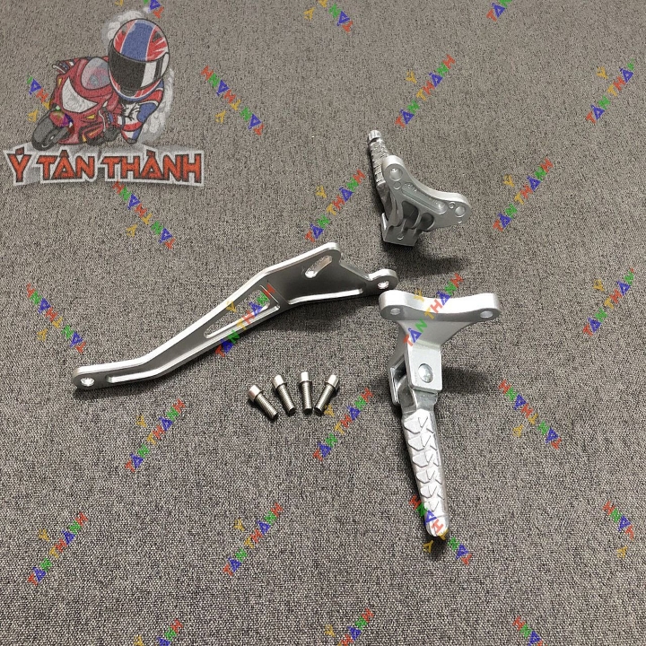Gác Chân Ngắn Có Pas Treo Pô Exciter 150