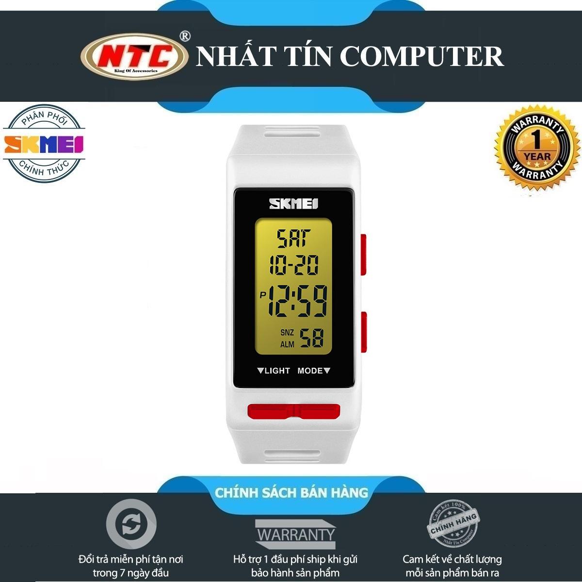 Đồng hồ thể thao nam nữ SKMEI 1362 (dây khớp nhựa, điện tử, chống nước 5ATM) bán chạy
