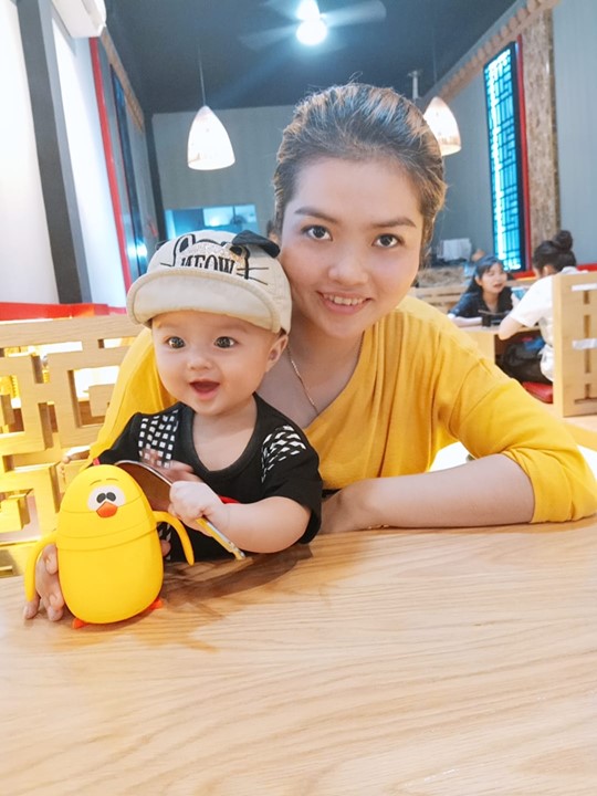 [HCM]Bình nước cho bé tập uống - kèm ảnh thật