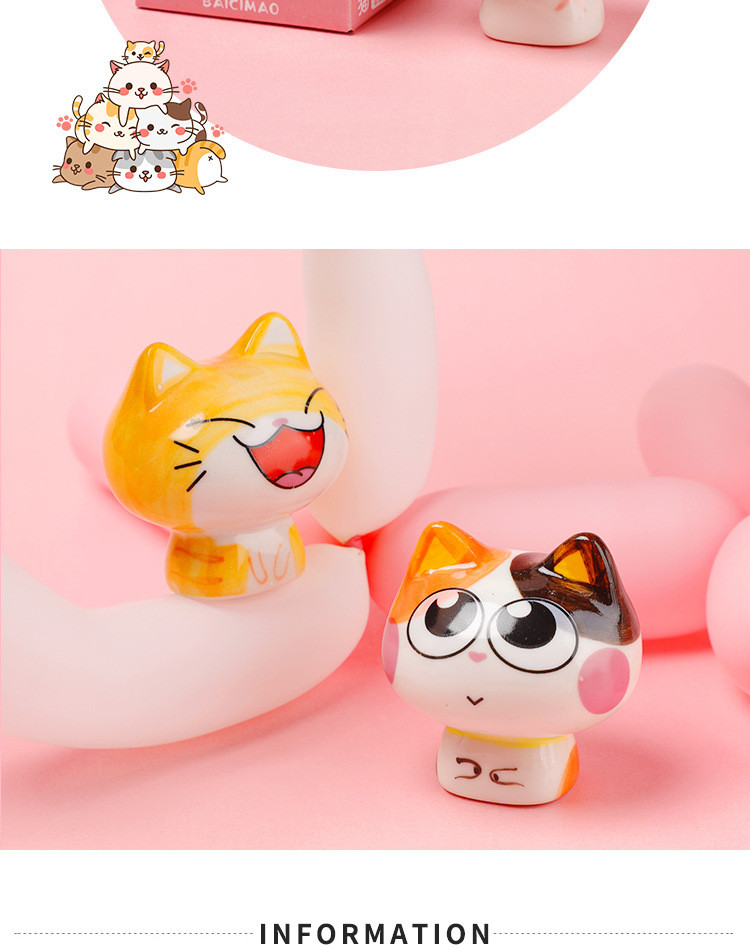 MÈO TRANG TRÍ, ĐỂ BÀN - 8 MÈO CỰC CUTE