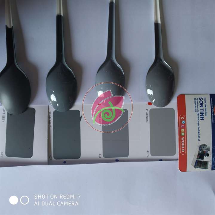 Sơn Sắt Mạ Kẽm Màu Nhôm xingfa 483 Hard Tex 2K Galant