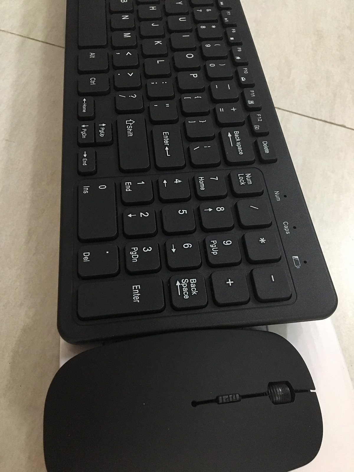 [HCM]COMBO Phím chuột không dây (Đen) / Wireless Keyboard & Mouse