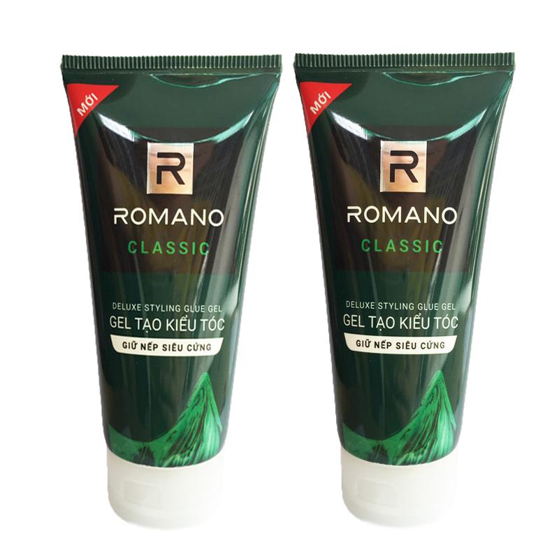 Gel Vuốt Tóc Romano Classic Siêu Cứng 150g