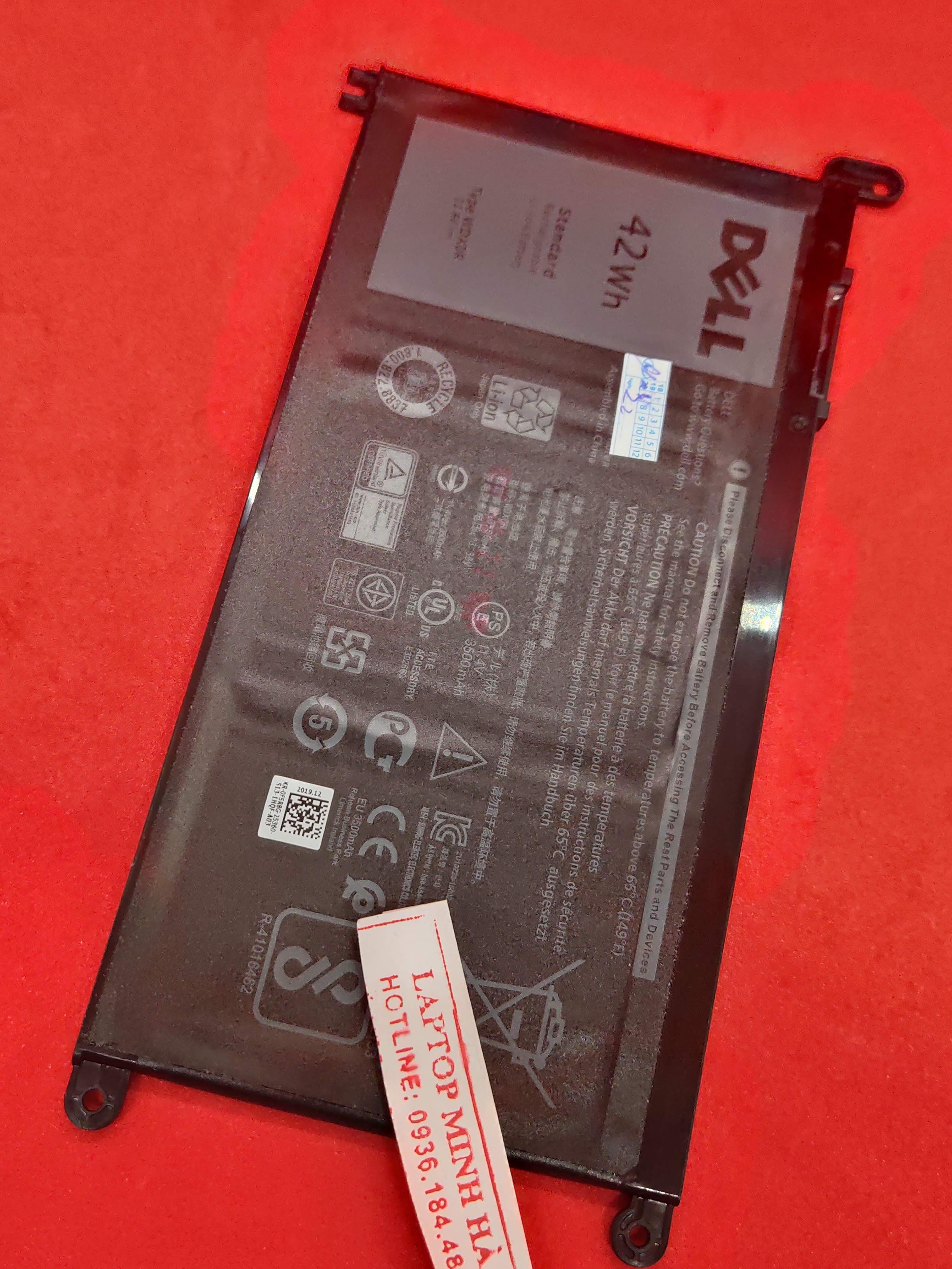 Pin laptop Dell Inspiron P66F Zin có logo Dell loại tốt