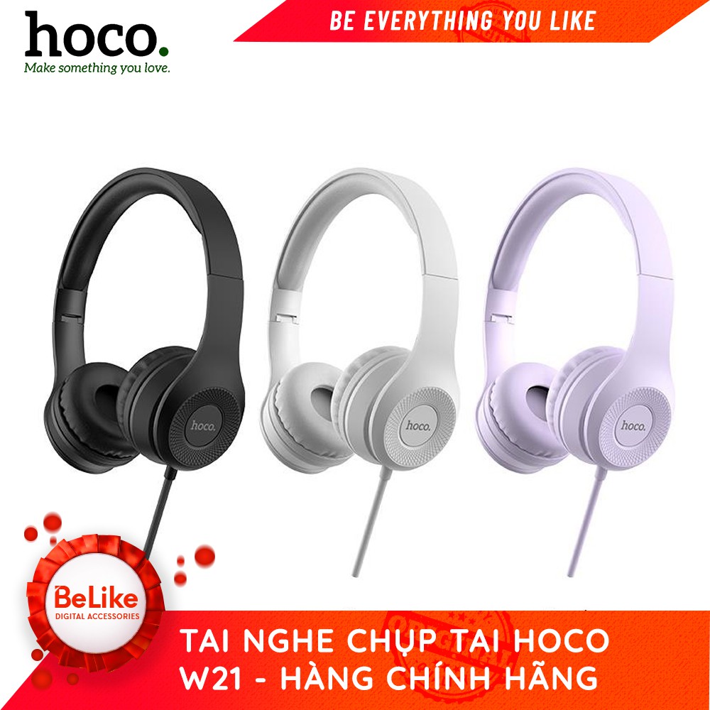 Tai Nghe Bluetooth Chụp Tai Hoco W21