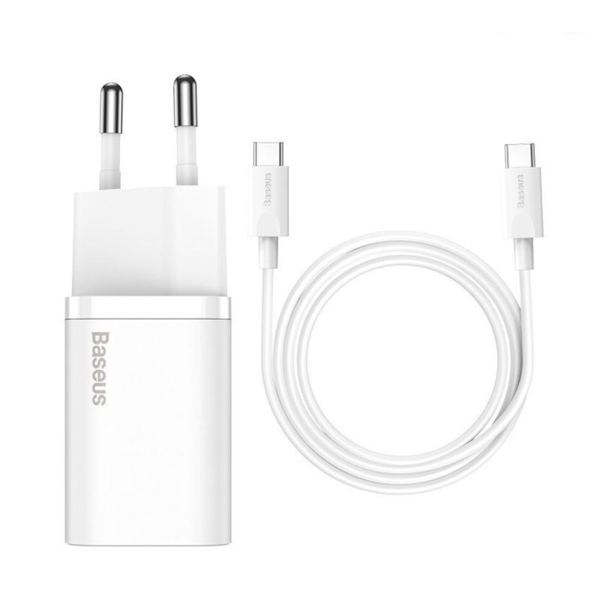 Bộ sạc nhanh baseus super si 1c 25w quick charger sets - tzccsup