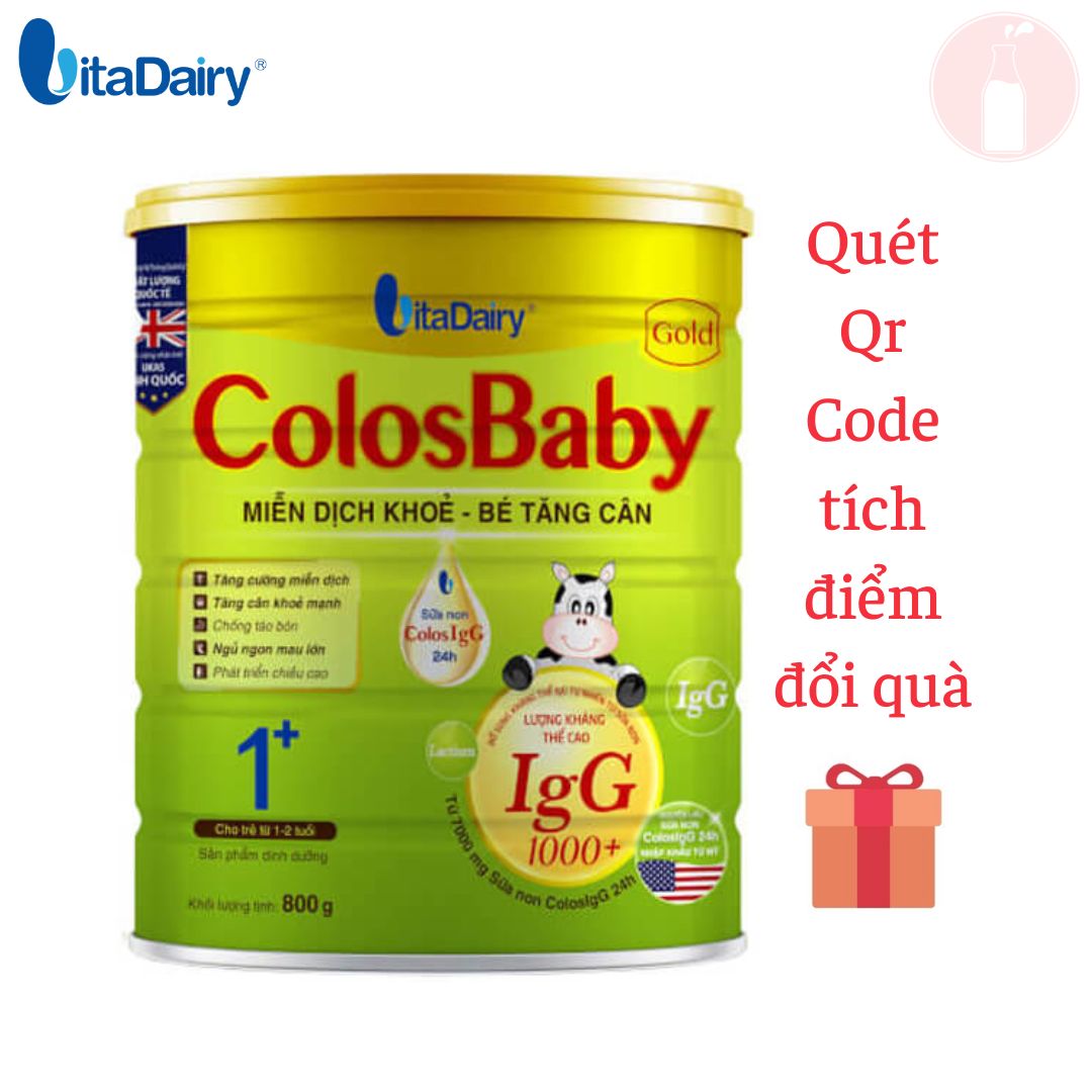 Sữa Bột Colosbaby Gold Miễn dịch khoẻ - Bé tăng cân