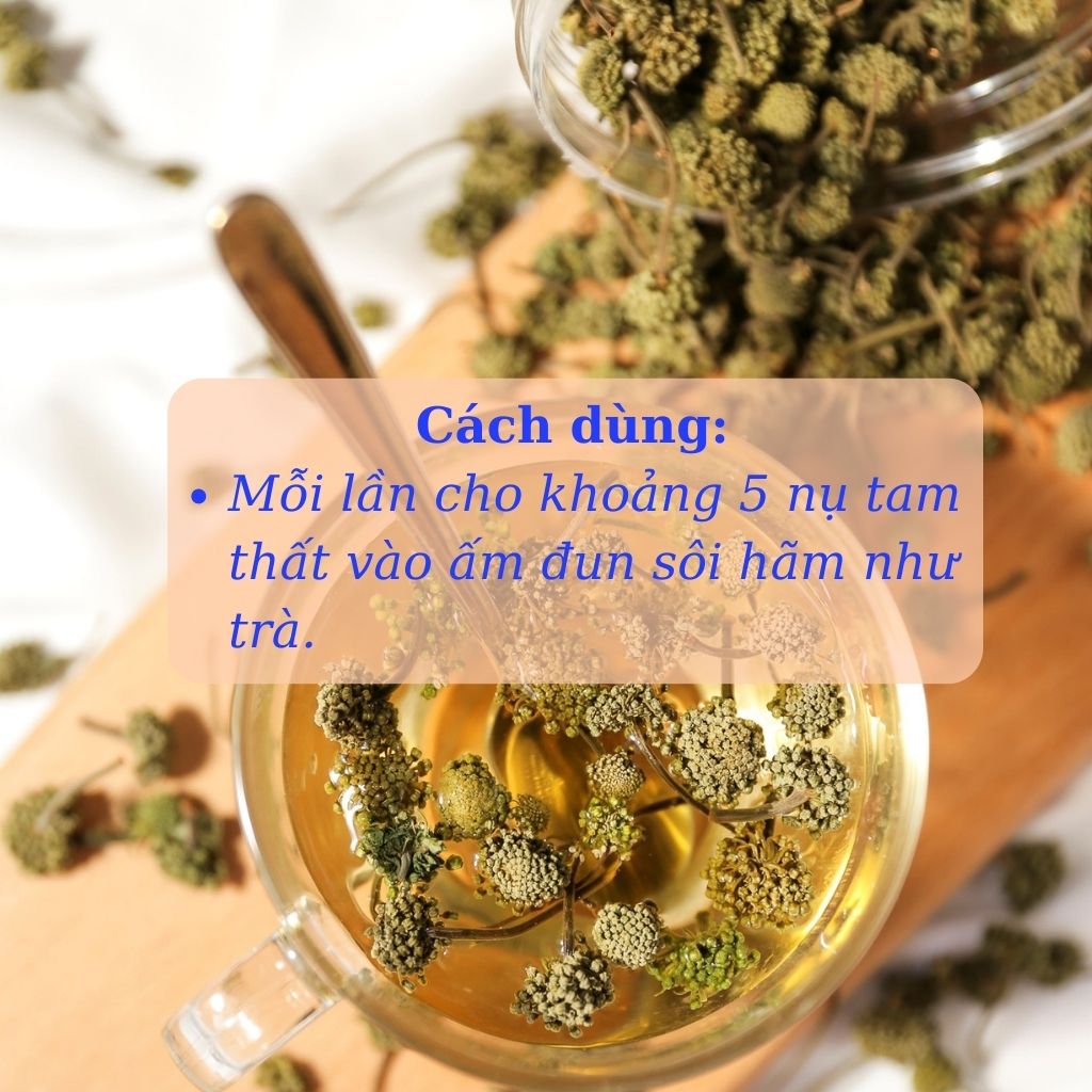 Nụ hoa tam thất khô