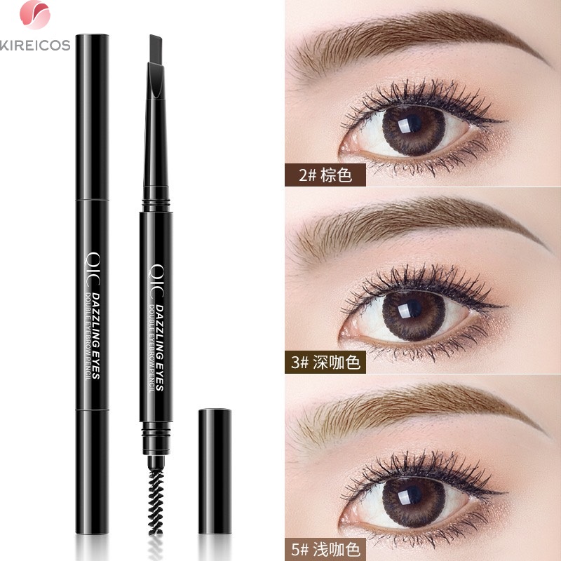 Chì Kẻ Mày 2 Đầu Vặn QIC Dazzling Eyes