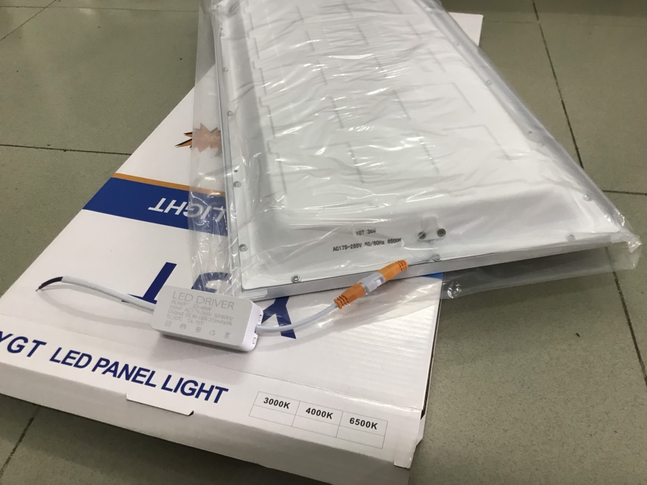 Đèn LED Panel 300x600 36W âm trần cao cấp