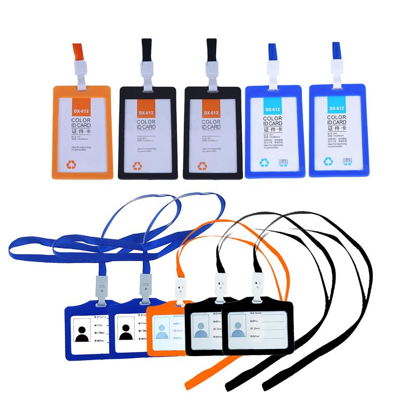 Combo 10 Dây Đeo Thẻ Kèm Vỏ Thẻ Cao Cấp Cho Học Sinh Sinh Viên Nhân Viên Văn Phòng Legaxi