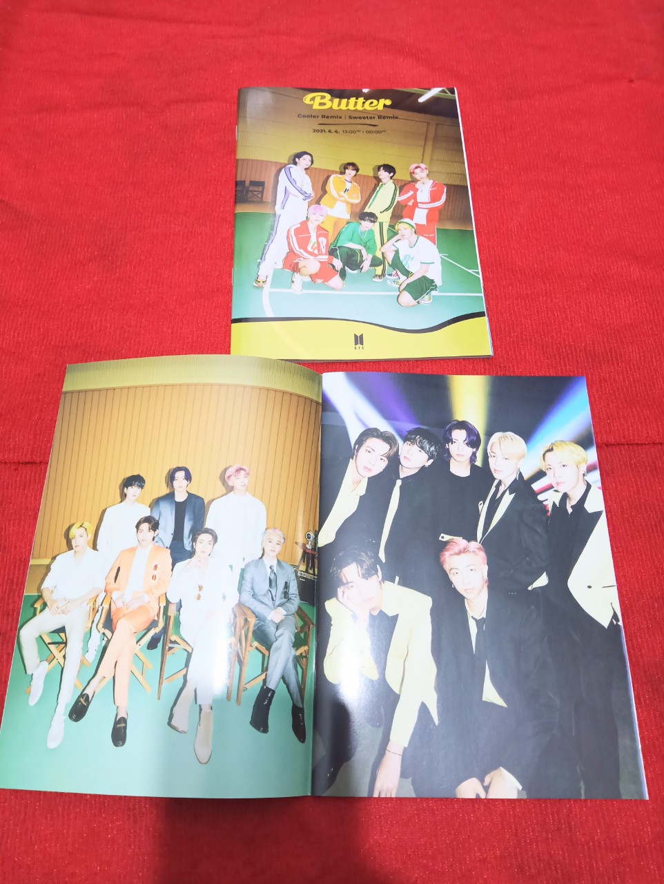 photobook BTS full hình MV " Buffer"
