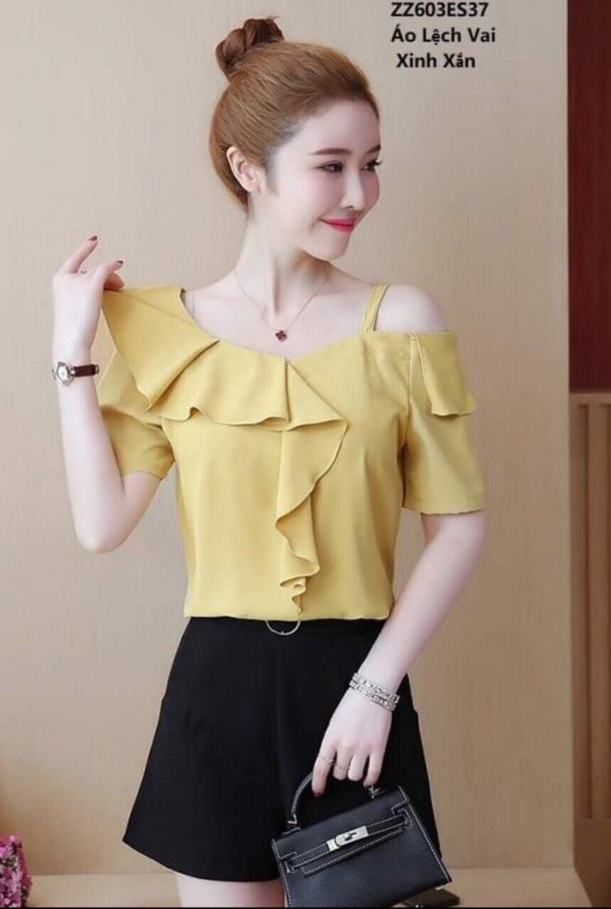 Set jumpsuit bộ có nơ nữ -HT