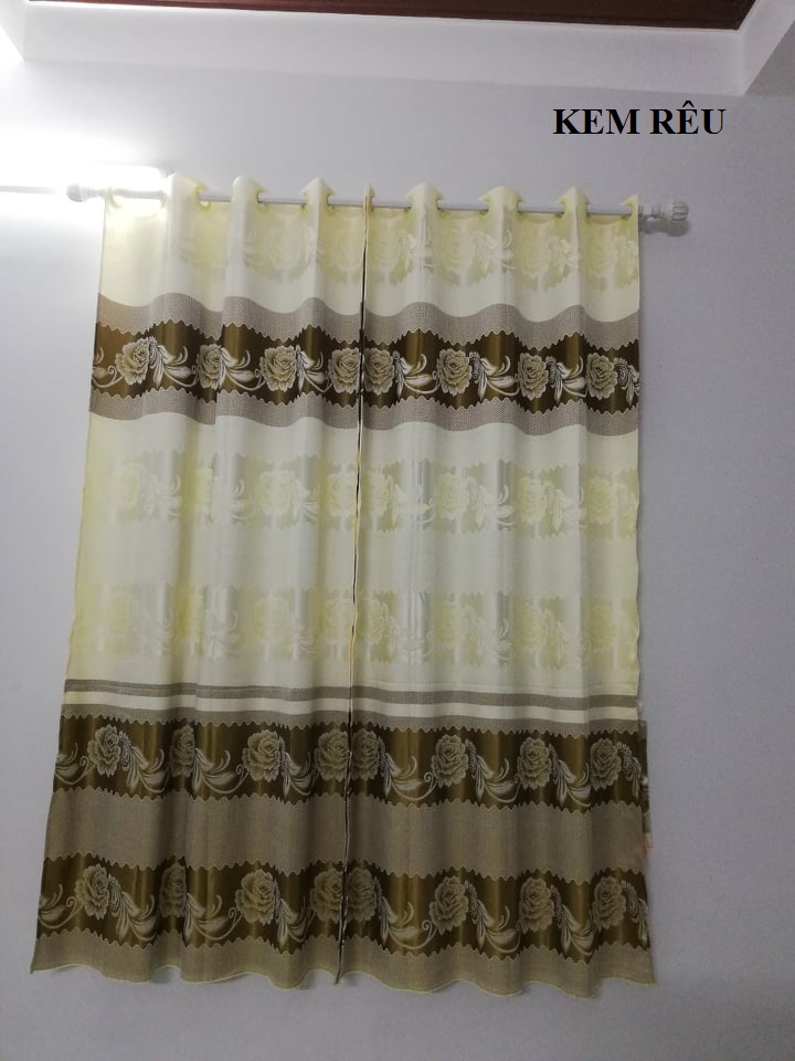 Rèm cửa cao cấp vải gấm kích thước 3mx2m